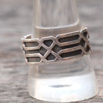 Vintage Sterling Silver Band 11