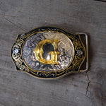 Vintage G Initial Belt Buckle