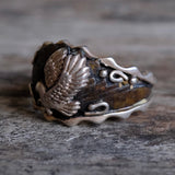Vintage Sterling Eagle Ring 13
