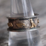 Vintage Sterling Egyptian Band 11