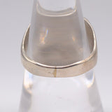 Vintage Sterling Turquoise Stamped Band Ring 8.5