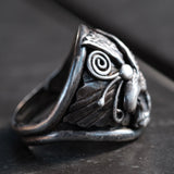 Vintage Sterling Silver Eagle Ring 11