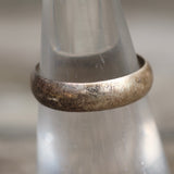 Vintage Sterling Silver Band 6