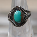 Vintage Sterling Turquoise Ring 5