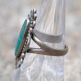 Vintage Sterling Turquoise Ring 6