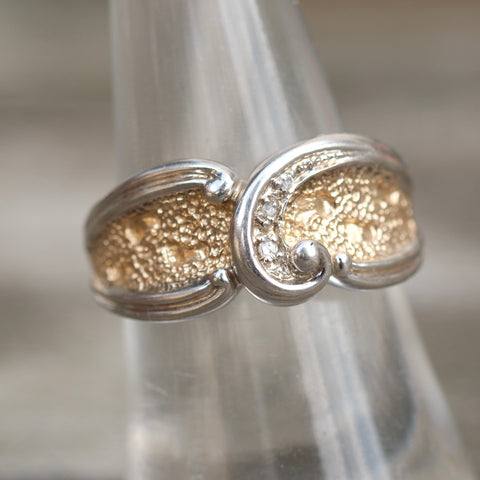 Vintage Sterling Silver Ring 7.75