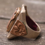Vintage 1950’s Mexican Biker Ring 8.5