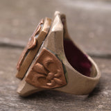 Vintage 1950’s Mexican Biker Ring 8.5