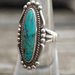 Vintage Sterling Turquoise Ring 6
