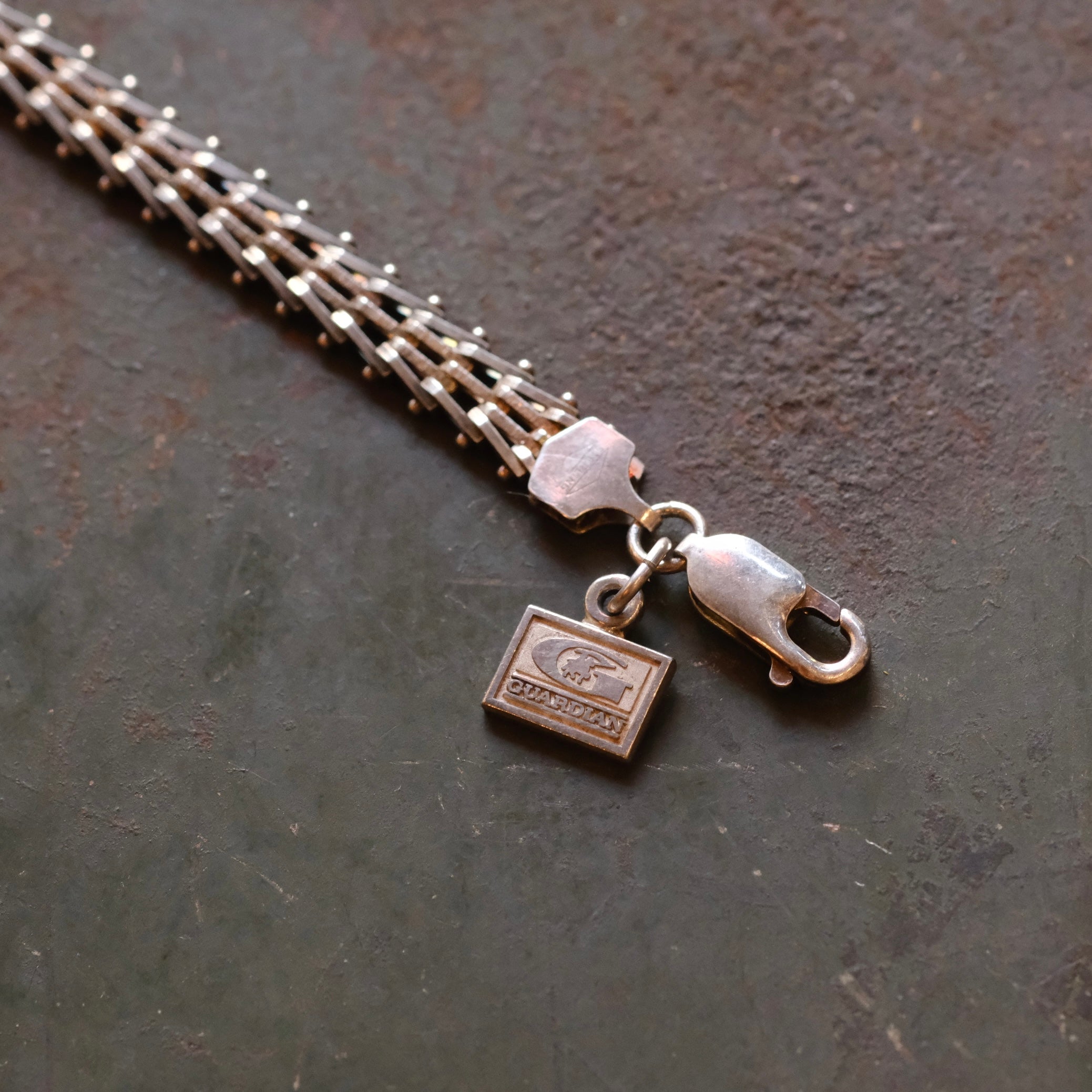 Vintage Sterling Silver Arrowlink Bracelet