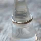 Vintage Sterling Onyx Ring 7.25