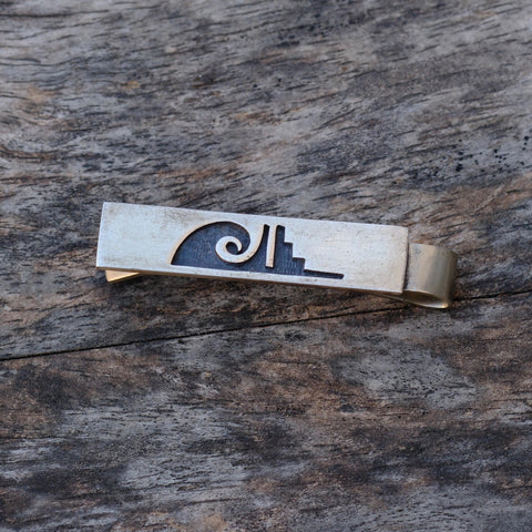 Vintage Sterling Southwestern Skinny Money Clip