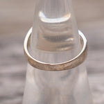 Vintage Sterling Silver Modernist Ring 5.75