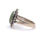 Vintage Sterling Turquoise Ring 8.25