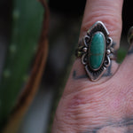 Vintage Sterling Turquoise Ring 5