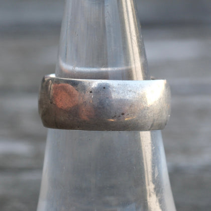 Vintage Sterling Silver Band 6.25