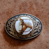 Vintage Horse Belt Buckle