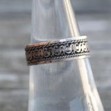 Vintage Sterling Silver Band 7