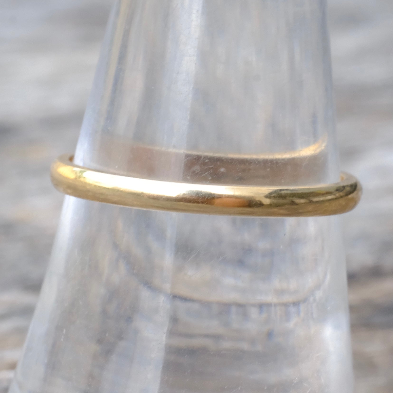 Vintage 14K Gold Band Ring 8