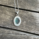 Vintage Sterling Turquoise Necklace