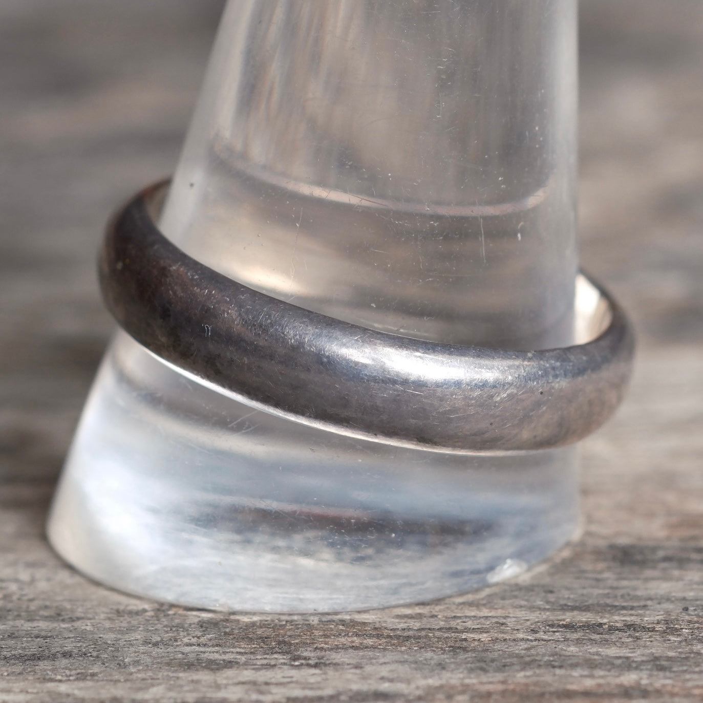 Vintage Sterling Silver Band Ring 13.25