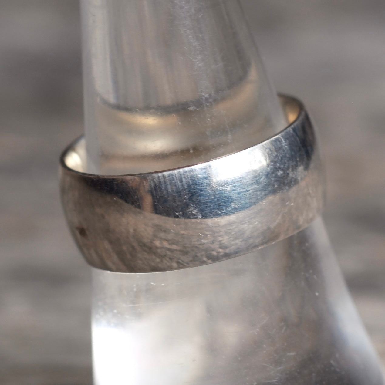 Vintage Sterling Silver Band Ring 7