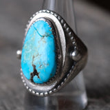 Vintage Sterling Turquoise Ring 10