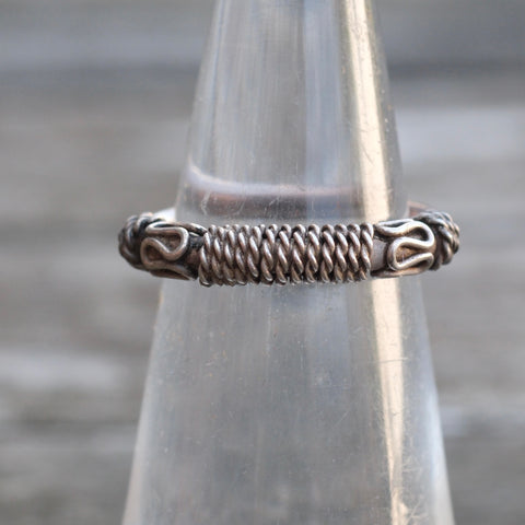Vintage Sterling Silver Band 4