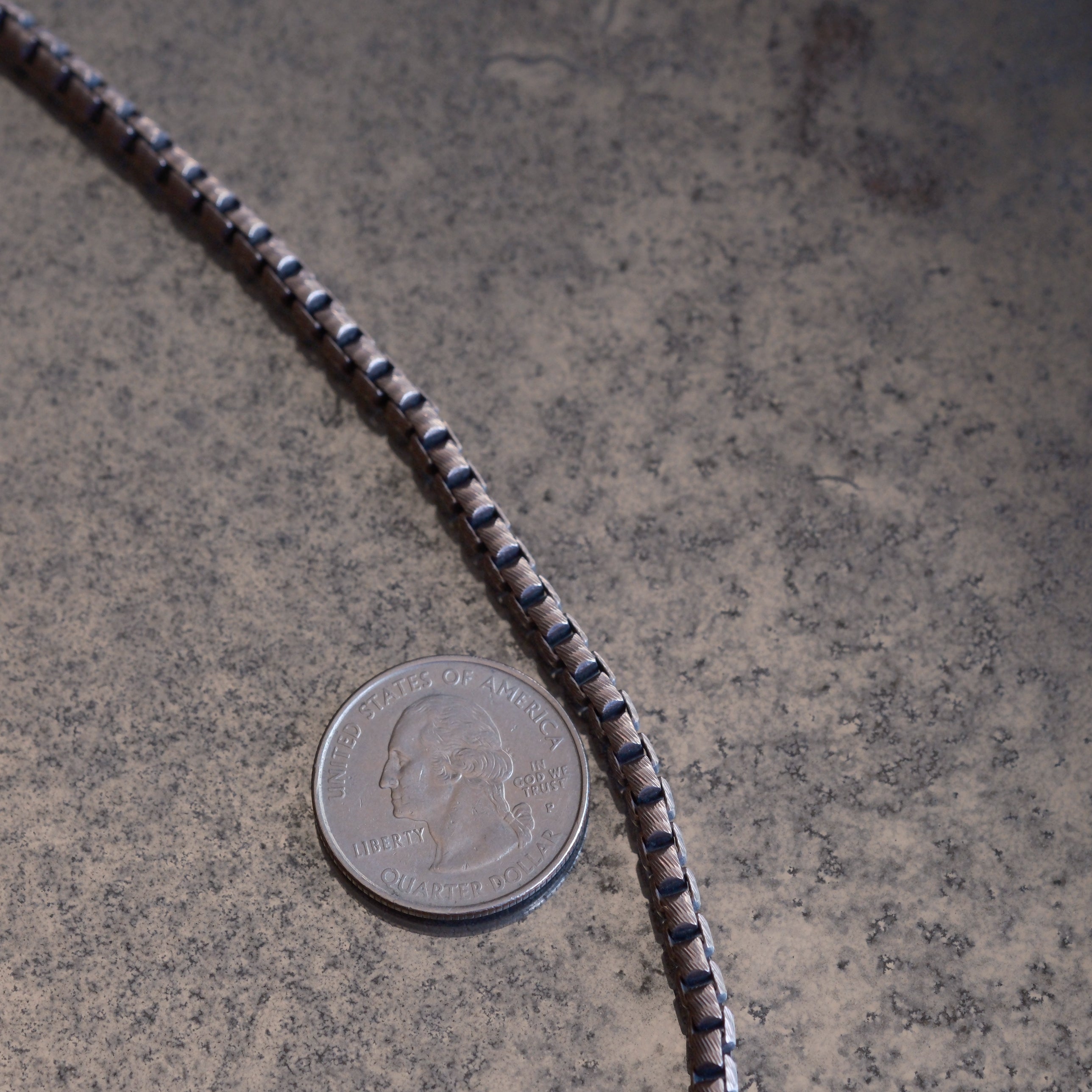 Vintage Sterling Silver Fancy Link Chain Necklace 23.5"