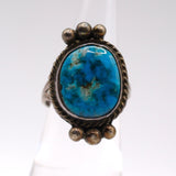 Vintage Sterling Turquoise Ring 5
