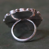 Vintage Sterling Zuni Inlay Ring 5.5