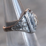 Vintage Sterling Class Ring 5.5