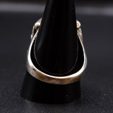 Vintage Sterling Turquoise Claw Ring 11