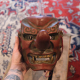 Vintage Japanese Tengu Mask