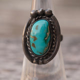 Vintage Sterling Turquoise Ring 5