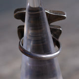 Vintage Sterling Multistone Inlay Thunderbird Ring 2.5