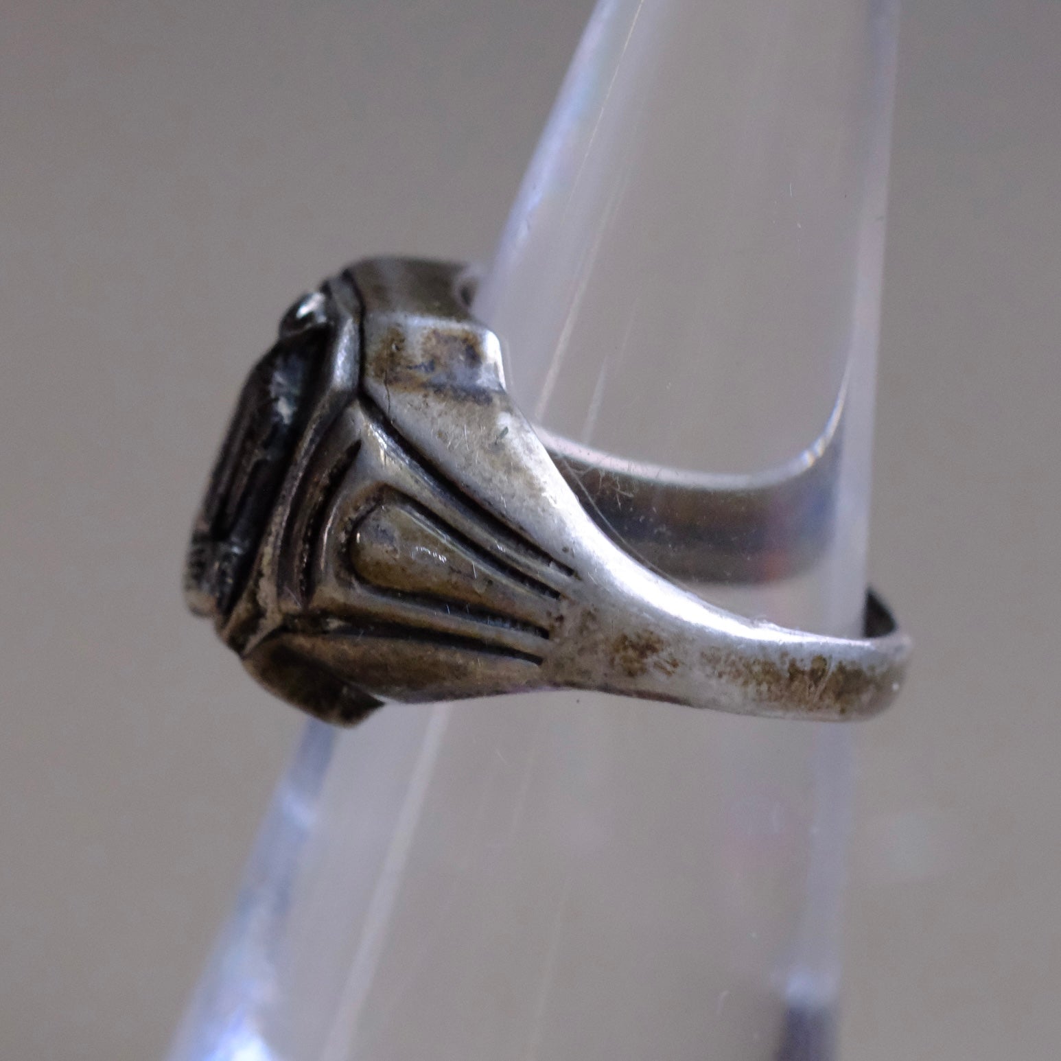 Vintage Sterling 1956 Class Ring 5.75