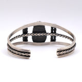 Vintage Sterling Coral Cuff Bracelet