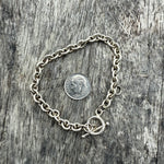 Vintage Sterling Silver Chain Bracelet