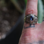 Vintage Sterling 1976 HS Chief Ring 6.5