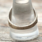 Vintage Sterling Hematite Thunderbird Ring 11.5