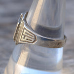 Vintage Sterling Willoughby Class Signet Ring 9
