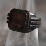 Vintage Sterling Silver Signet Ring 7