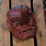 Vintage Ceramic Tengu Mask