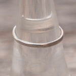Vintage Sterling Silver Heart Band 6.75