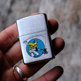 Vintage Flu Fisherman Zippo Lighter