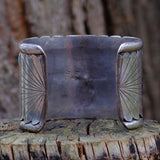 MASSSIVE Zuni Turquoise Row Cuff Bracelet