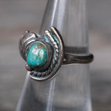 Vintage Sterling Turquoise Ring 7