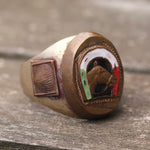 Vintage 1950’s Mexican Biker Ring 11.25