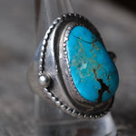 Vintage Sterling Turquoise Ring 10